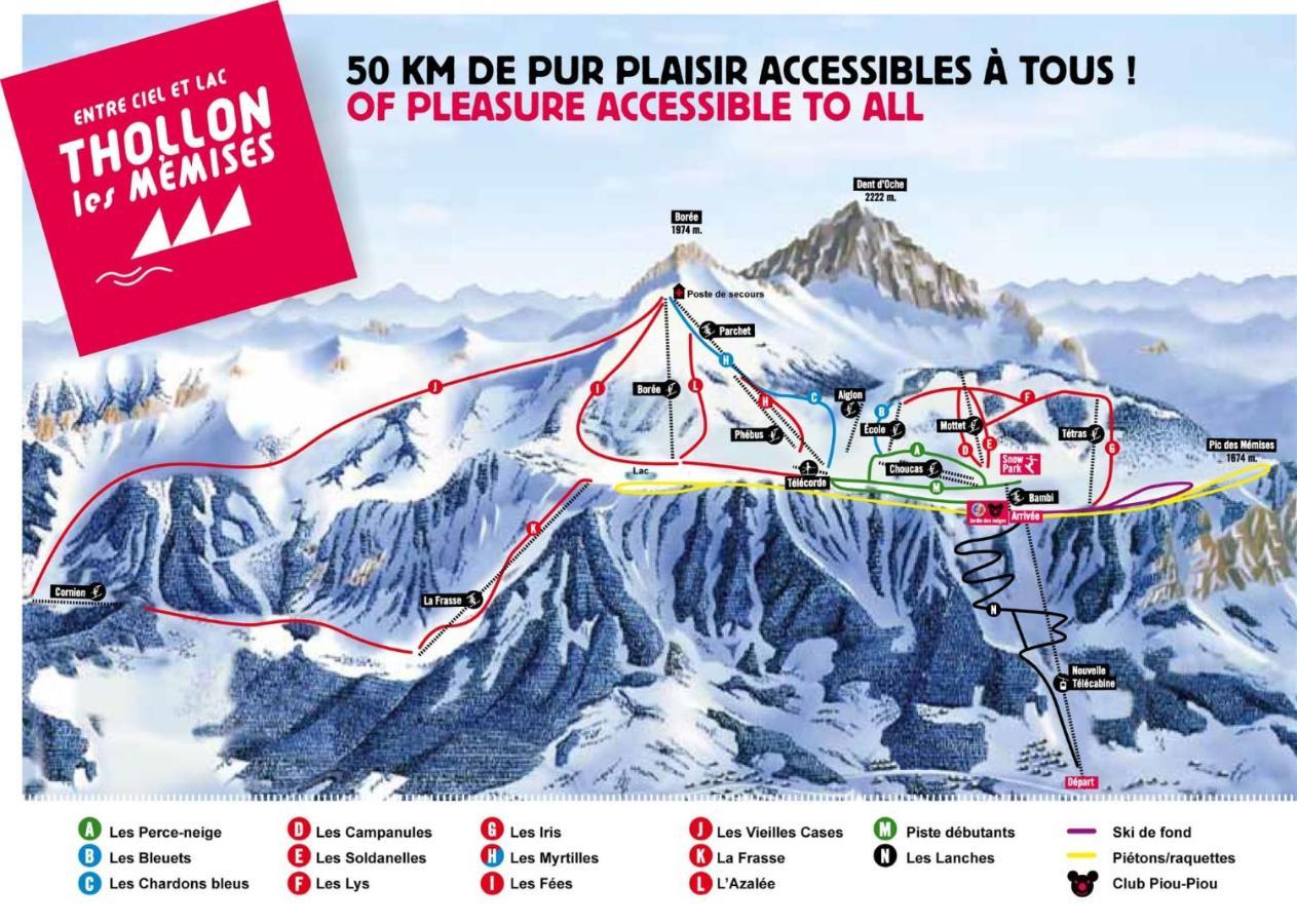 Appartement Tout Confort Montagne Et Lac Leman Thollon-les-Memises エクステリア 写真